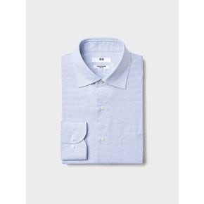 UNIQLO 유니클로 슈퍼 논아이언 체크 세미와이드 셔츠