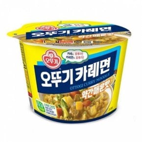 [석진케이] 컵라면 오뚜기 카레면 큰컵 110gx6컵(반박스) 야식라면