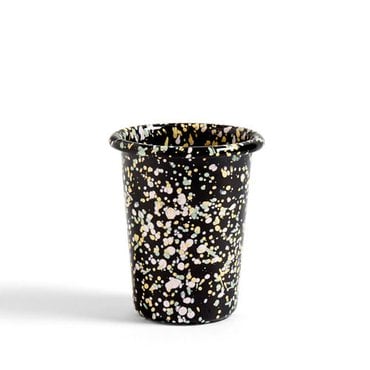 HAY 헤이 HAY Enamel Cup Sprinkle Black
