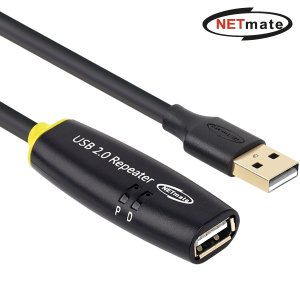 엠지솔루션 NETmate CBL-203-5P USB2.0 연장 리피터 5m