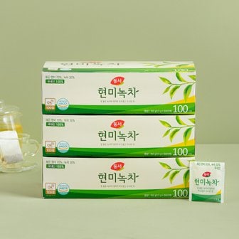 동서 현미녹차 100T X 3입