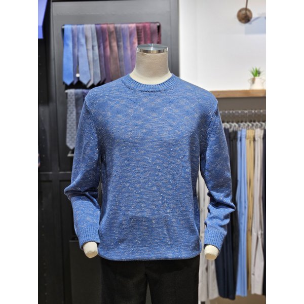 [시흥점] S/S 블루 라운드 니트 (RPAMKT05A)