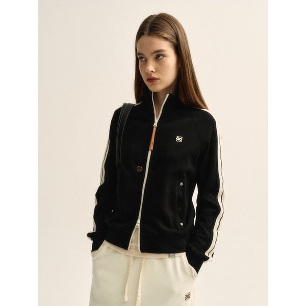 로턴 올 데이 트랙 집업 자켓_캐비어 블랙