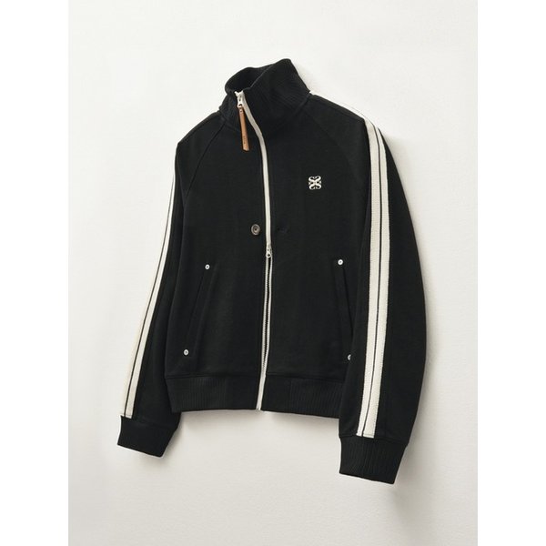 로턴 올 데이 트랙 집업 자켓_캐비어 블랙