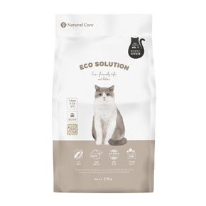 에코솔루션 초극세 입자 두부모래 2.8kg[36131985]