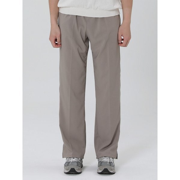 유니섹스 와이드 밴딩 슬랙스 p-1 dusty beige