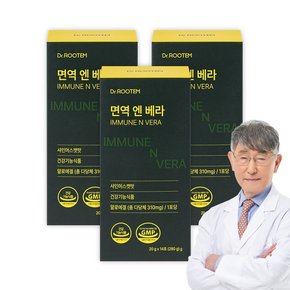 닥터루템 이시형 박사 면역엔 베라 다당체 이뮨 알로에겔 젤리스틱 3박스+모로오렌지