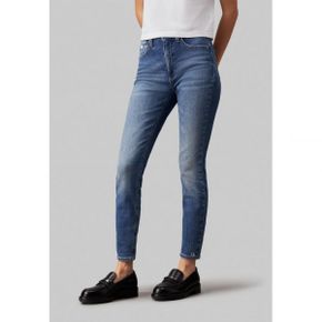 4578834 Calvin Klein HIGH RISE SUPER SKINNY ANKLE - Jeans Skinny Fit denim medium