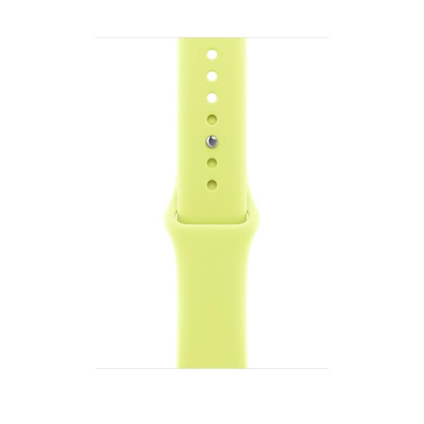 정품 46mm 네온 옐로 스포츠 밴드 - M/L MFGW4FE/A