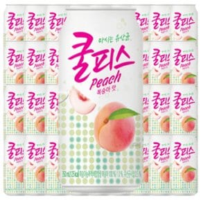 동원 쿨피스 복숭아맛 350ml x24개