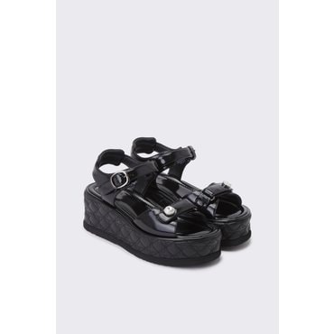 슈콤마보니 Gemma sandal(black) DG2AM24006BLK