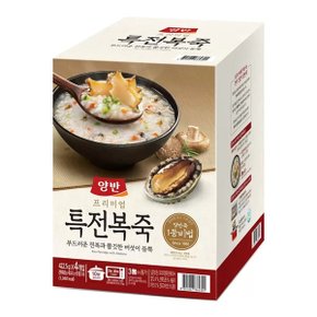 양반특전복죽 422.5g x 4입