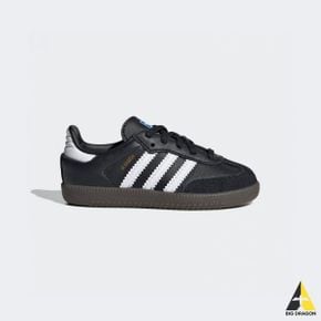 ADIDAS 아디다스 삼바 오리지날 EL 인펀트 - CBLACKFTWWHTGUM5