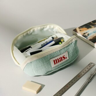 아트박스 /마스마룰즈 Hapoom pencil cosmetic pouch _ Mint