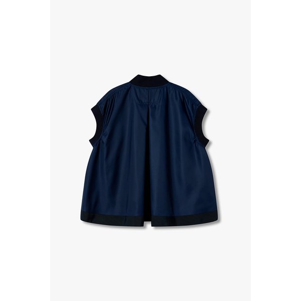 [CLASSICS]여성 나일론 트윌 베스트_네이비 6416101103000