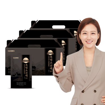 천호엔케어 지리산 자연방목 흑염소진액 골드 70mL x 30팩 3박스