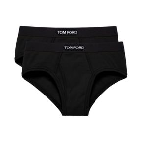 Tom Ford 톰포드 코튼 브리프 블랙 (2개입)