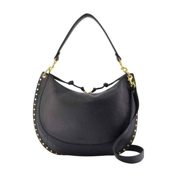 확대된 대표 [해외배송] 26 F/W OSKAN 소프트 L 숄더 백 ISABEL MARANT 레더 블랙 B0732366431