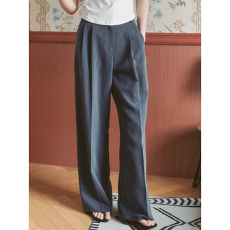 클루니 [3차 리오더] Moment Classic Pintuck Wide Pants - gray