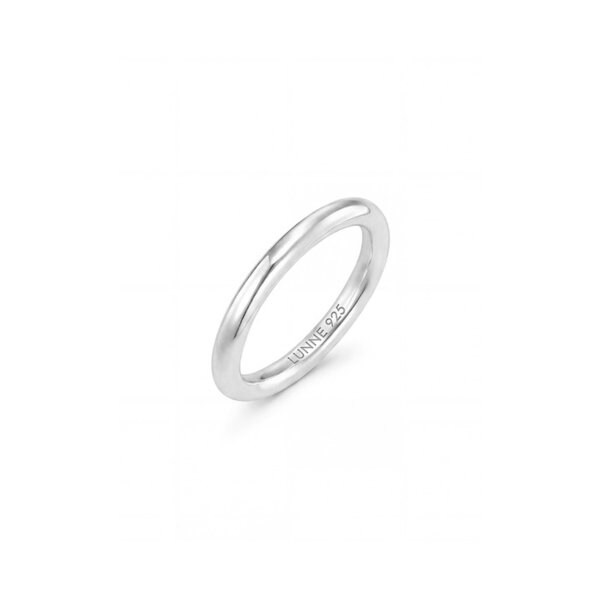실버 925 2.5mm 컴포트 라운드 반지 LSR36