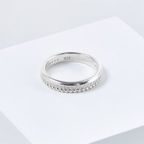 Silver925 로프 앤 볼륨 반지