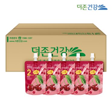 더존건강 한끼 곤약젤리 체리 150ml 10팩 알뜰포장