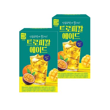 녹차원 [1+1] 상큼달콤하게 맛있는에이드 (트로피칼에이드10T+10T)