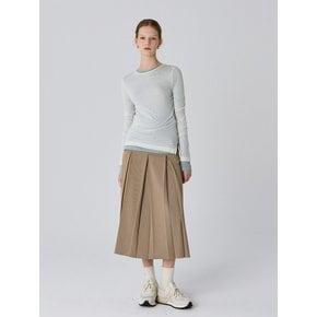 [1차 리오더] Basic Tencel Layering T-shirt, Ivory