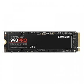 Samsung 990 PRO 2TB PCIe Gen 4.0 x4 7X450MBs) NVMe M.2 (2280) SSD MZ-V9P2T0B-ITEC (최대