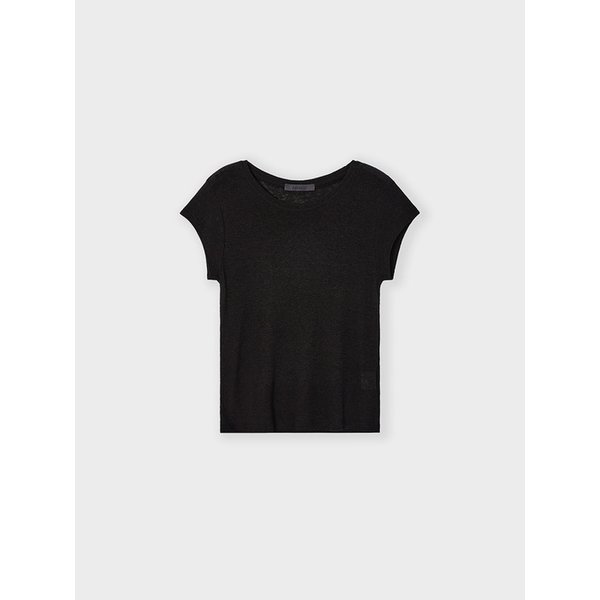cap sleeve t-shirt_black