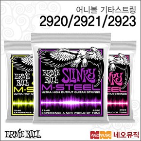 어니볼일렉기타스트링 Ernieball 2920 / 2921 / 2923