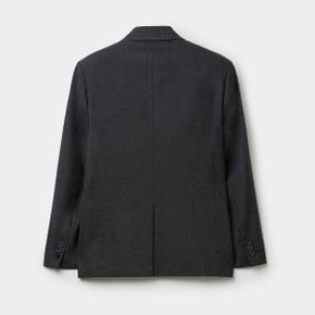 그레이 릴랙스핏 텍스쳐 셋업 자켓 CWJAW25622GYD