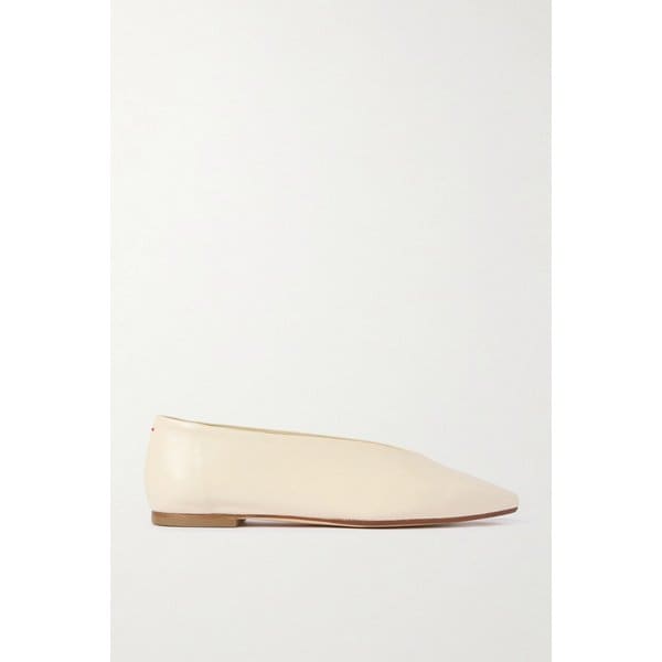 에이디 베티 가죽 발레리나 플랫 슈즈 46376663162976807