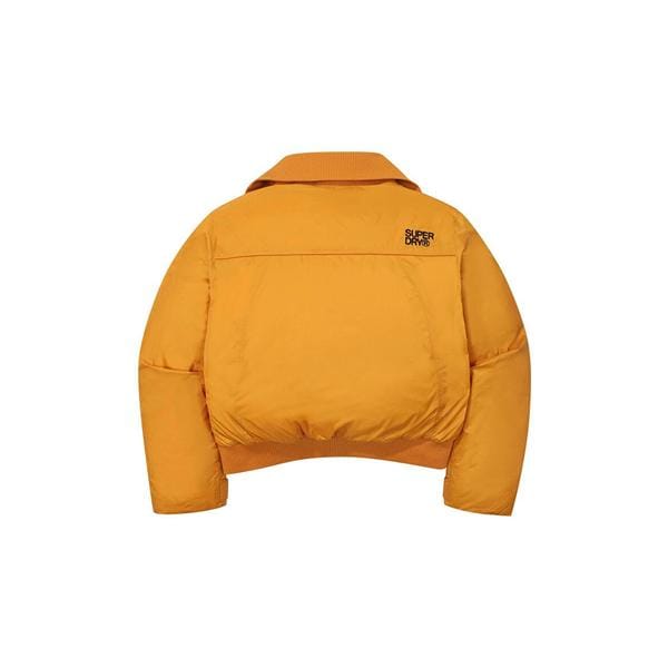 [시흥점] 여성 카라 덕다운 숏패딩 라이트오렌지 SDFJDFO06LOR