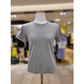 배색컬러모달반팔티 VB67TSM307Z