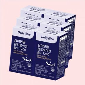 상어연골 콘드로이친 골드 1200 저분자 6통 2151661812 4897460