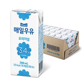 멸균우유 오리지널 200ml 24팩_P308880595