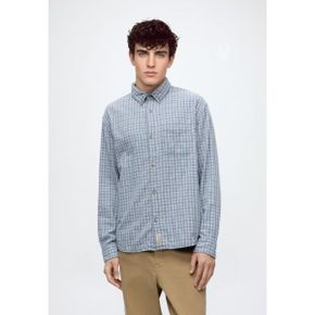 Abercrombie  Fitch 아버크롬비 앤 피치 아카이브 더블 원단 셔츠 - 연한 파랑 8102941