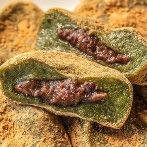 국내산 해풍쑥 콩쑥개떡 60g*30개 + 흑임자찹쌀떡 60g*30개