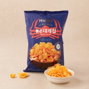 피코크 신상 피코크 붉은대게칩 200g
