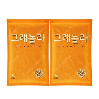  동서 그래놀라 1kg 2개 시리얼 빙수 요거트 토핑