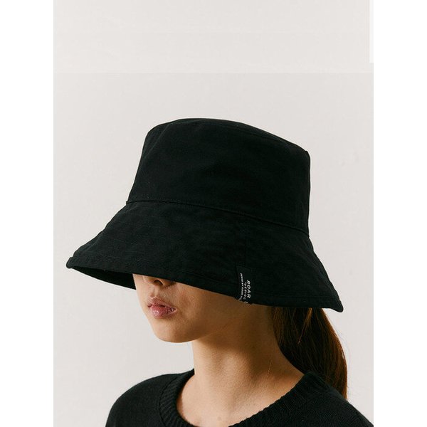 (UNISEX) Basic  Logo Overfit Bucket Hat