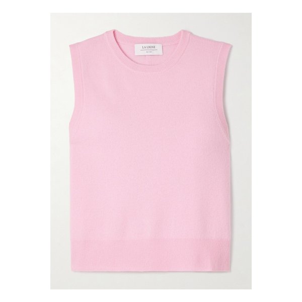 라 리뉴 리암 캐시미어 탱크 핑크 46376663162929586