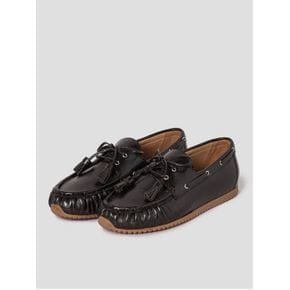 26FW 스웨이드 보트 슈즈 - 브라운 BE68K2M02D