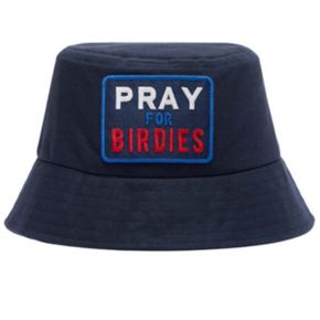 GFORE 지포어 PRAY FOR BIRDIES WOVEN BUCKET HAT (G4AF23H144-TWLT) (여성 프레이 포 버디 우븐
