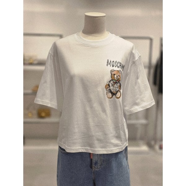 [여주점] 테디베어 프린트 티셔츠 (07070541(1001)