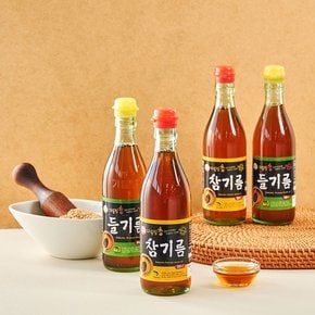 전통압착 고소한 100% 통깨 참기름/들기름 350ml 외