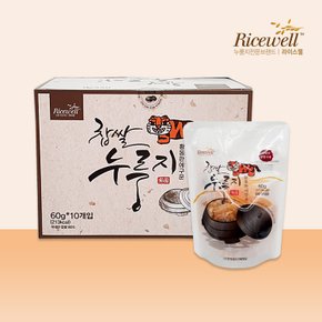 황동판에 구운 찹쌀누룽지60g*10개