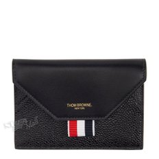 톰브라운 카드지갑 THOM BROWNE BLACK PEBBLE ENVELOPE CARD HOLDER