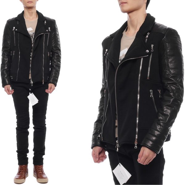 [부산점] 남성 바이커 져지 재킷 (W5HJ263D137C 176)